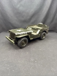 1973 COX GAS POWERED US ARMY WWII COMANDO JEEP VINTAGE! - Foto 1 di 24