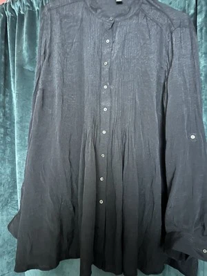 Blusa para mujer Alfani, talla 2xl, negra Foto 1 de 4