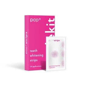 Tiras blanqueadoras de dientes PAP+ 14 tiras totalmente adecuadas para dientes sensibles - Imagen 1 de 6