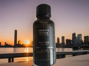 ๐ ABSOLUTE VETIVER EAU DE PARFUM SPRAY FOR MEN BY JEAN RISH NW/OB Made In ๐บ๐ธ - Picture 1 of 18