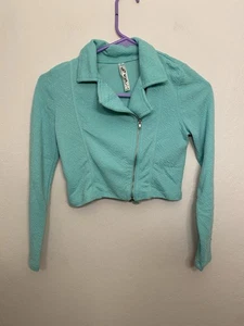 Knit Works Girls Size 10 Teal Blue - Picture 1 of 3