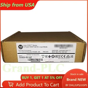 New Allen Bradley 5069-IB16F Compact I/O Input Module AB 5069IB16F US Free Tax - Picture 1 of 7