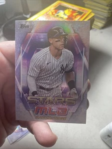 2023 Topps chrome Series 1 Aaron Judge Stars Of MLB  #SMLB-13 New York Yankees - Picture 1 of 2