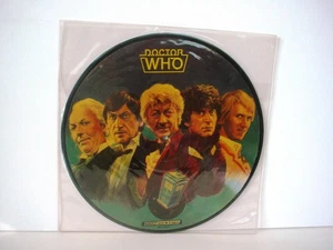 DOCTOR WHO Limited Edition PICTURE DISC LP from 1984 BBC RECORDS BBC-22002 - Picture 1 of 2