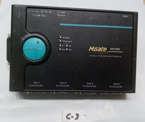 MGate MB3480 /CN V1.3.3 MOXA MODBUS Gateway Same As Pictures - Picture 1 of 8