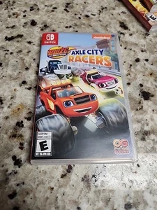 Nintendo Switch Nickelodeon Blaze Axle City Racers - Tested No Manual - Picture 1 of 4