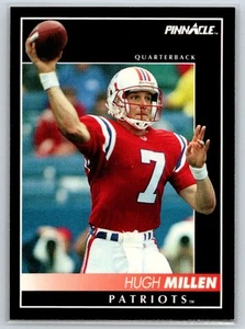 1992 Pinnacle #31 Hugh Millen New England Patriots - Picture 1 of 2