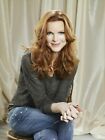 Marcia Cross Posing In Gray Shirt And Jeans 8x10 PHOTO PRINT