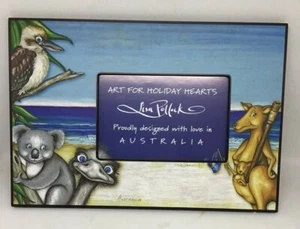 PHOTO FRAME AUSTRALIAN BEACH HOME DECOR WITH FREE SHOPPING BAG BY LISA POLLOCK - Bild 1 von 4