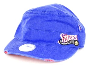 New Era Philadelphia 76ers Women's Military Hat Adjustable One Size Cap - Picture 1 of 6