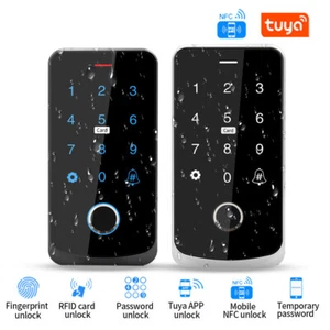 Controller accesso tastiera touch impronte digitali IP65 impermeabile app Tuya NFC ID IC M1 - Foto 1 di 18