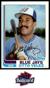 1982 Topps #155 Otto Velez - Picture 1 of 2
