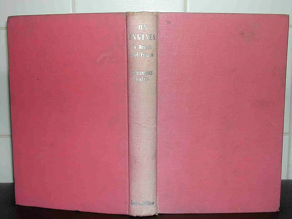 On ENGINES in Britain & France RAILWAY ENGINEERING P Ransome-Wallis HARDBACK 1st - Image 1 of 1