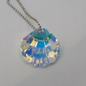 Swarovski Crystal Clear AB 28mm Shell 6723 Suncatcher / Pendant / Prism