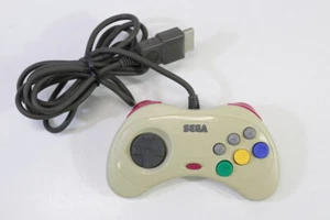 Official SEGA Saturn White Controller HSS-0101 OEM SS Japan GC80 US Seller - Picture 1 of 10