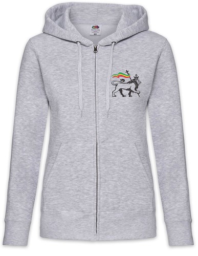 LOEWE Felpa con cappuccio donna Lion Of Judah II Bob Rasta Reggae Marley Rastafari Irie leone