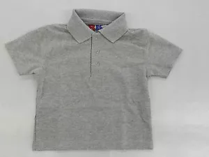 Polo manica corta ragazzo R/K grigia uniforme/casual taglia XXXSmall (3/4) - Foto 1 di 3