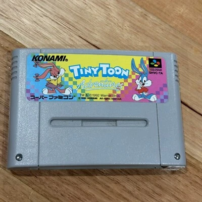 Tiny Toon Adventures Nintendo Super Famicom Japan Import SNES SFC 002 - Image 1 of 4