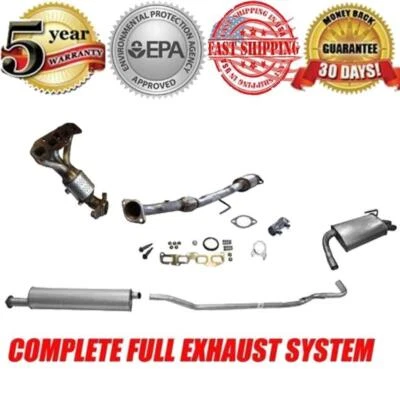 Sistema de escape completo silenciador convertidores catalíticos colector para Altima 05-06 2,5 L Foto 1 de 4