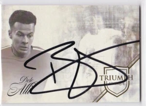 2020 Futera Unique Triumph Archive Autograph Auto #01 Dele Alli - England 7/8 - Bild 1 von 1