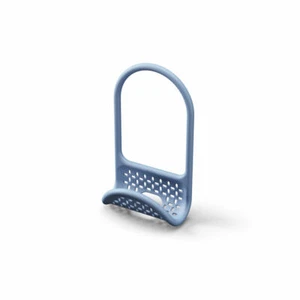 Umbra Sink Tray Sling with sponge holder, rubber, slate blue 1004294-1050 - Picture 1 of 8