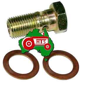 Banjo Bolt 1/2 UNF Standard With Copper Washers Fits For Delphi Filter Heads