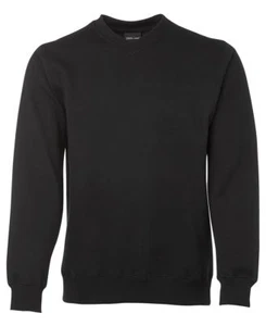 Jb's wear Traditional V-Neck Fleecy Sweat Classic Fit Jumper Men's Cotton Fleece - Bild 1 von 8