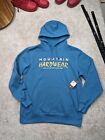 Mountain Hardwear Herren XXL Hoodie Kapuzenpullover blau Kapuzenpullover neu mit Etikett $ 65