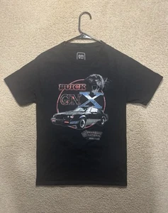 Camiseta Buick GNX Grand National Para Hombre Pequeña Negra Gráfica Camiseta Panther Car GM - Imagen 1 de 7