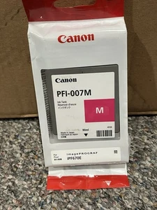 Canon PFI-007M Original Ink Cartridge - Magenta Exp 12/22 - Picture 1 of 3
