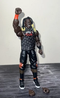 "Figura de acción R-Truth Mattel WWE Elite Awesome Truth exclusiva de Walmart 6"" 2025" Foto 1 de 2