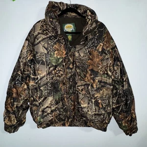 Cabela's Dry-Plus Camo Hunting Jacket Hooded Seclusion 3D Outdoor Men's Size L - Picture 1 of 10