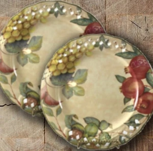 Pair of Vintage Amiata Salad Plates – Italy - Picture 1 of 9