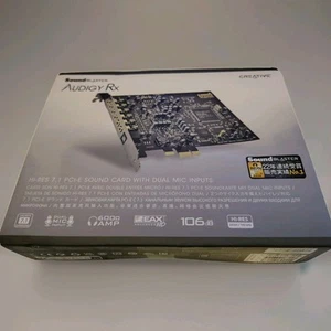 Creative High Resolution 7.1 PCI-E Sound Blaster Audigy Rx SB-AGY-RX Sound Card - Afbeelding 1 van 4