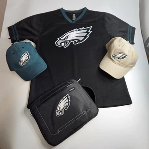 Philadelphia Eagles Trikot Jugend XXL (18), Tragetasche, zwei Hüte - Bild 1 von 6
