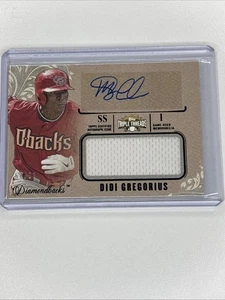 2014 Topps Triple Threads DiDi Gregorius Autographed/Jersey Card. Yankees - Picture 1 of 2