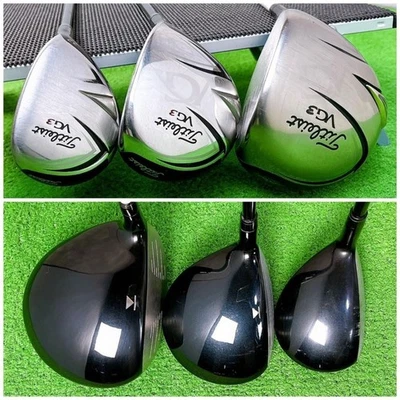 Taylormade Club Set 1W 3W HY 5-9i Pw 58 PT 11pc RH Graphite Stiff & Regular Men - Image 1 of 4
