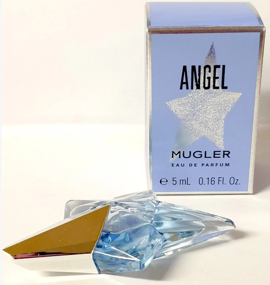 Mugler ANGEL Eau De Parfum EDP Flat Star 5 ml 0,16 OZ Splash Dabber Nuevo En Caja Foto 1 de 1