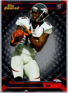 2013 Finest 136 Tavarres King RC Denver Broncos Football Card - Picture 1 of 2