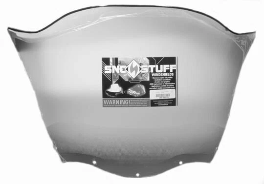 Yamaha V-Max 600 LE, 1994 1995 1996, 11" Negro Gráficos en Parabrisas Humo Foto 1 de 1