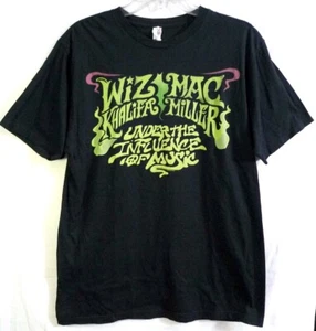 Wiz Khalifa & Mac Miller Under the Influence of Music schwarzes T-Shirt Größe Large - Bild 1 von 8