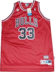 Camiseta deportiva de los Chicago Bulls Scottie Pippen Swingman Adidas 7996A de gran tamaño 2XL nuevas etiquetas - Imagen 1 de 5