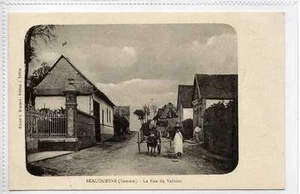 (Gw006-447) La Rue du Valvion, BEAUQUESNE (Somme), France c1910 EX - Foto 1 di 1