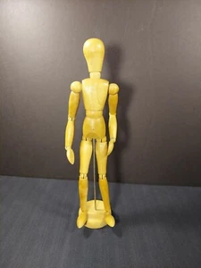 Hölzerne Künstler artikulierte Zeichnung Schaufensterpuppe 12 Zoll - Bild 1 von 8