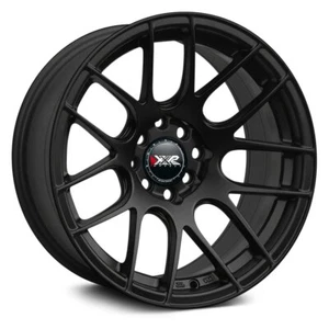 17x7 +35 F| 17x8.25 +35 R| XXR 530 5x100,5x114.3 Flat Black Wheels (Set of 4) - Picture 1 of 2