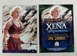 CHEAP PROMO CARD: XENA WARRIOR PRINCESS SEASON 4 & 5 (Rittenhouse 2001) #P2