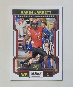 2023 Panini Score Rakim Jarrett RC #359 Tampa Bay Buccaneers