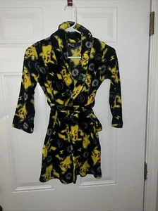 Pokémon Pikachu Plush Kids Bathrobe Size Small - Picture 1 of 3