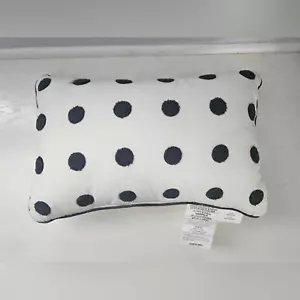 Urban Habitat accent pillow white and grey polkadot rectangle pillow - Picture 1 of 5