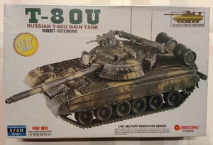 T-80 U Modern Russian MBT 1/48 Model Kit Plastic - Zhengdefu - Foto 1 di 2